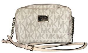 Michael Kors Jet Set Signature Leather Crossbody Women's Handbag Authenticated